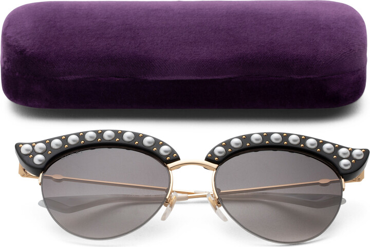 Gucci Pearl Sunglasses | Shop The Largest Collection | ShopStyle