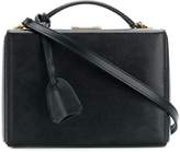 Thumbnail for your product : Mark Cross pebbled box shoulder bag