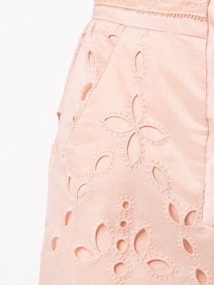 Alice McCall embroidered Baudelaire culottes