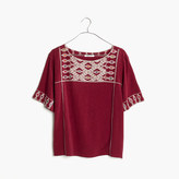 Thumbnail for your product : Madewell Embroidered Tee Top