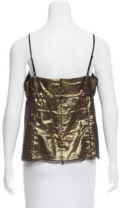Marc by Marc Jacobs Sleeveless Mesh-Accented Top