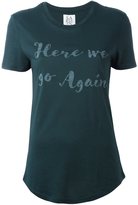 Thumbnail for your product : Zoe Karssen here we go again T-shirt - women - Cotton/Modal - M