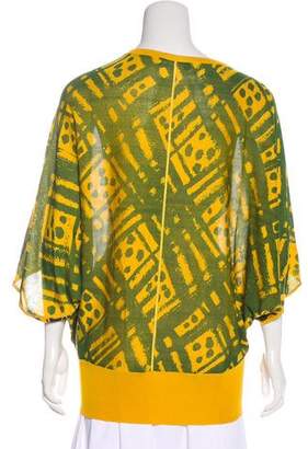 Duro Olowu Silk Patterned Top
