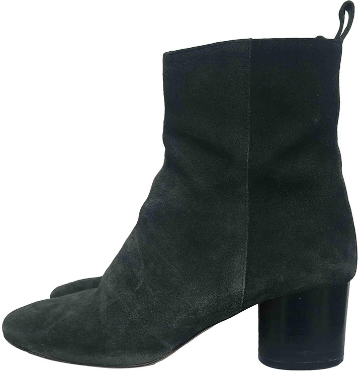 isabel marant suede ankle boots