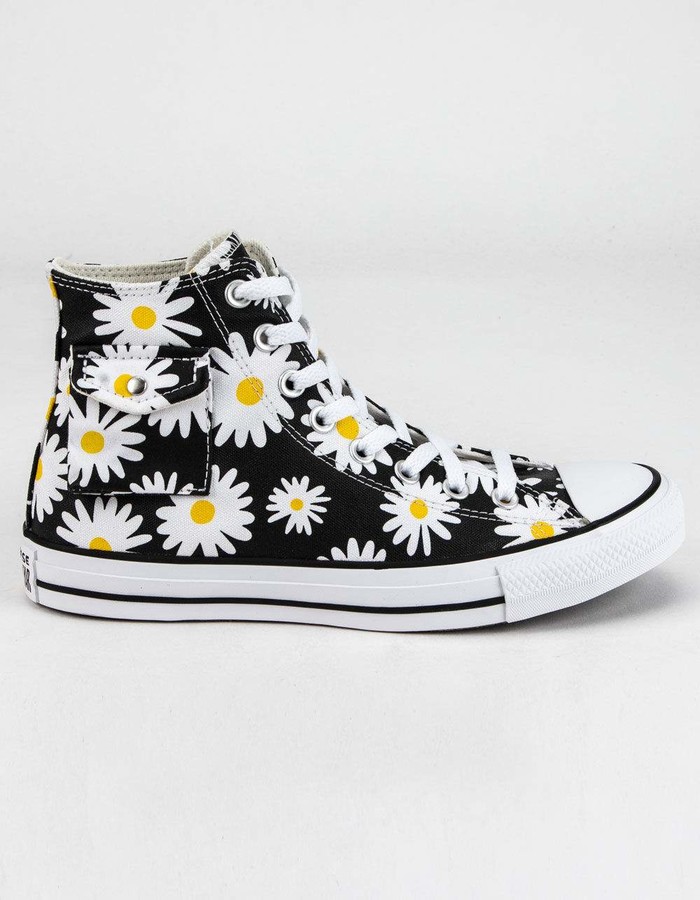 converse sunflower shoes