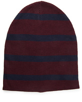 Thumbnail for your product : Forever 21 Striped Ribbed Knit Beanie