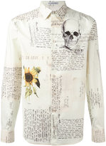 Thumbnail for your product : Alexander McQueen Letters From India shirt
