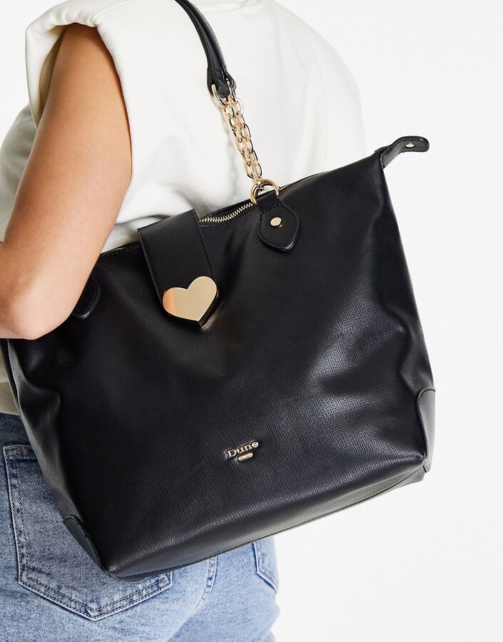 dune black fur bag