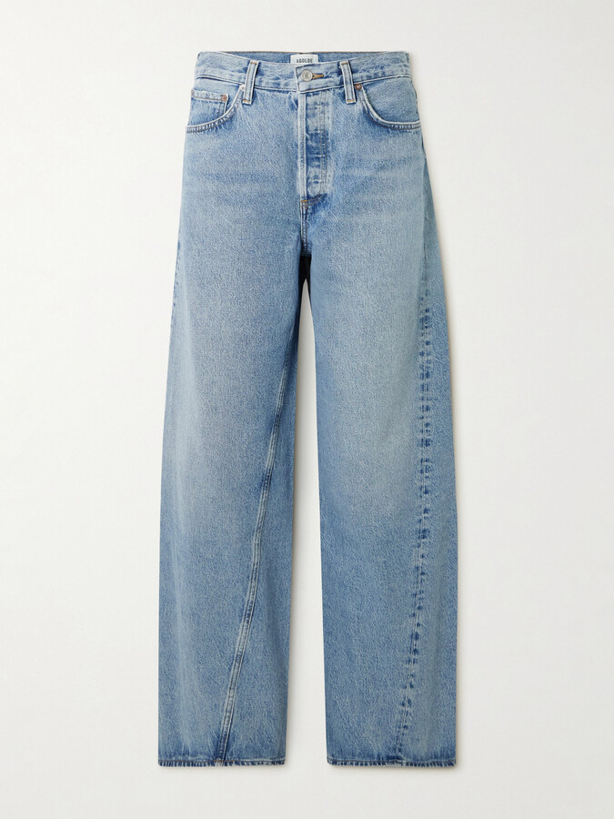 AGOLDE - Twist Low Slung Baggy Jeans - Blue