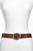Thumbnail for your product : Fossil Perforated Leather Belt