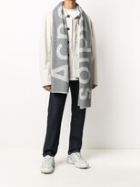 Thumbnail for your product : Acne Studios Logo-Jacquard Scarf