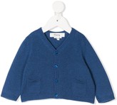 Thumbnail for your product : Bonpoint Ribbed Detail Cashmere Cardigan
