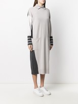 Thumbnail for your product : Lorena Antoniazzi Long Knitted Wool-Blend Dress