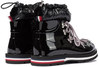 Moncler Inaya rubber and down snow boots