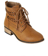Thumbnail for your product : Delia's Brooke Braided Shortie Boots