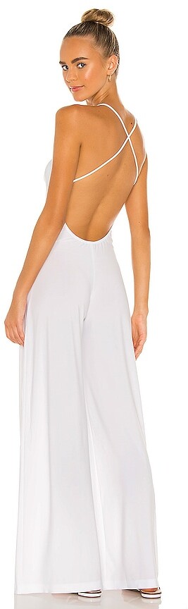 high low maxi romper
