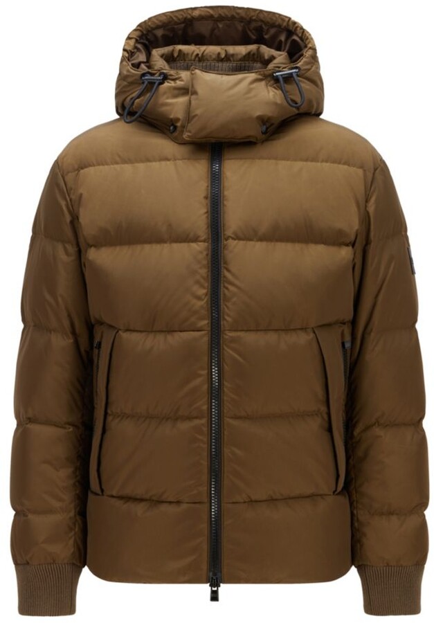 boss puffer jacket mens