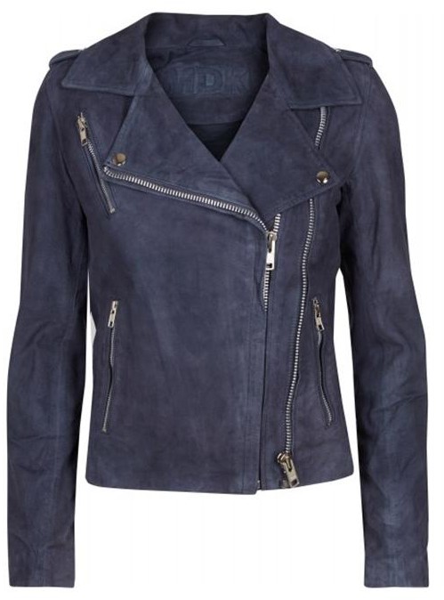 navy suede jacket womens
