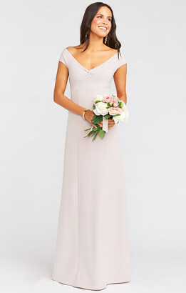 Show Me Your Mumu Zurich Knot Gown ~ Show Me The Ring Stretch Crepe