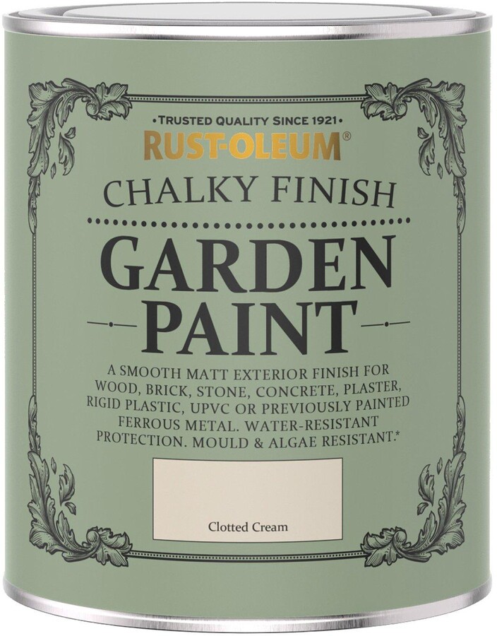 Rust Oleum Garden Furniture Paint Clotted Cream 750Ml ShopStyle Artwork
