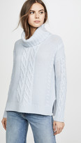 Thumbnail for your product : TSE Cowl Neck Cashmere Poncho Sweater