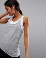 Thumbnail for your product : Reebok Training Racerback Tank In Grey