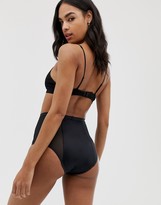 Thumbnail for your product : THINX period proof hi-waist brief in black