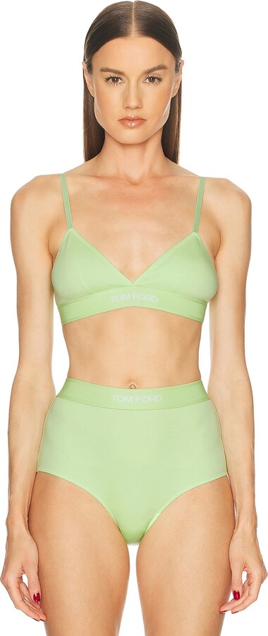 TOM FORD Modal Bra in Green