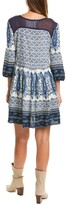 Thumbnail for your product : Point Zero California Moonrise Embroidered Empire Waist Dress