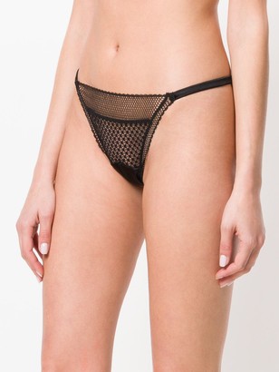 ELSE Scalloped Lace Thong