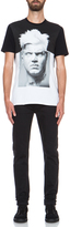Thumbnail for your product : Neil Barrett Sculpture Cotton Tee in Black