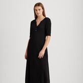 Thumbnail for your product : Lauren Ralph Lauren Ralph Lauren Cotton Fit-and-Flare Dress