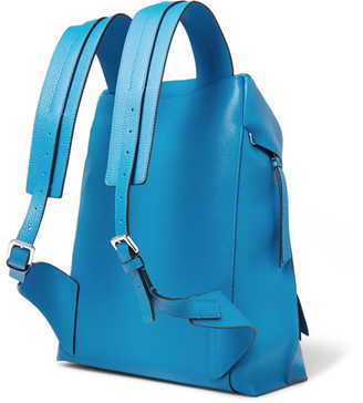 Loewe T Full-Grain Leather Backpack