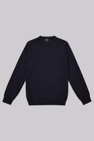 Thumbnail for your product : Moss Bros Navy Crew Neck Jumper