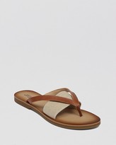 Thumbnail for your product : Lucky Brand Flat Thong Sandals - Baxx