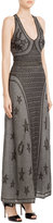 Thumbnail for your product : M Missoni Crochet Knit Maxi Dress with Metallic Thread