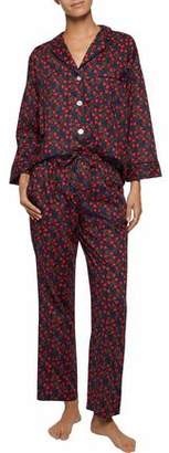 Sleepy Jones Floral-Print Cotton Pajama Pants