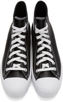Thumbnail for your product : Converse Black Leather Lugged Chuck Taylor All Star High Sneakers