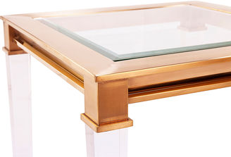 Blink Home Presley 22 Steel Side Table, Gold