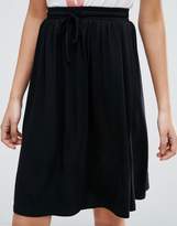 Thumbnail for your product : ASOS Jersey Midi Skirt With Drawstring Waist