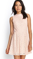 Thumbnail for your product : Forever 21 Lace Fit & Flare Dress
