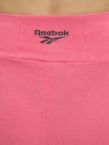 Thumbnail for your product : Reebok Classics Cl V Logo Cotton Bike Shorts