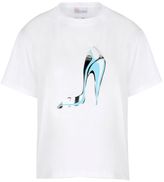 Thumbnail for your product : RED Valentino Slipper Cotton Jersey T-Shirt