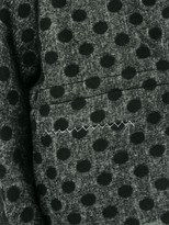 Thumbnail for your product : UMA WANG Polka Dot Single Breasted Coat