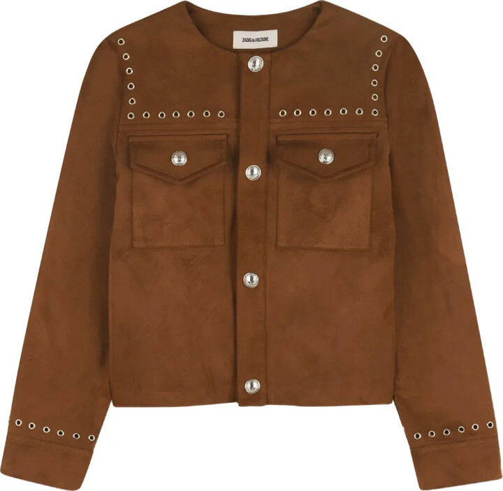 Zadig & Voltaire Kids Long-Sleeve Jacket