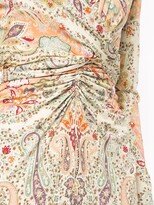 Thumbnail for your product : Etro Paisley-Print Ruched Dress