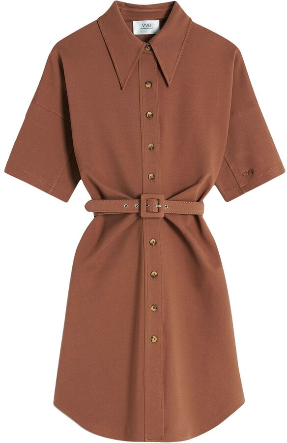 Brown Shirt Dress | Shop the world's ...