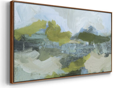 Winston Porter Geothermal Patchwork II- Framed Gallery Wrapped Canvas -Ready to Hang