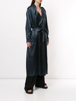 Thumbnail for your product : Le Kasha Buchara silk trench coat