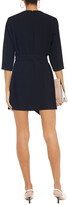 Thumbnail for your product : Claudie Pierlot Belted Crepe Mini Dress